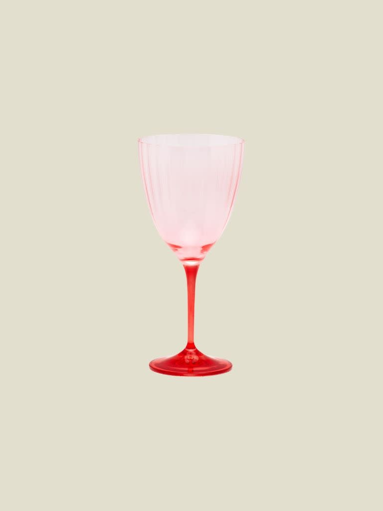 Wine glass Garden Pink