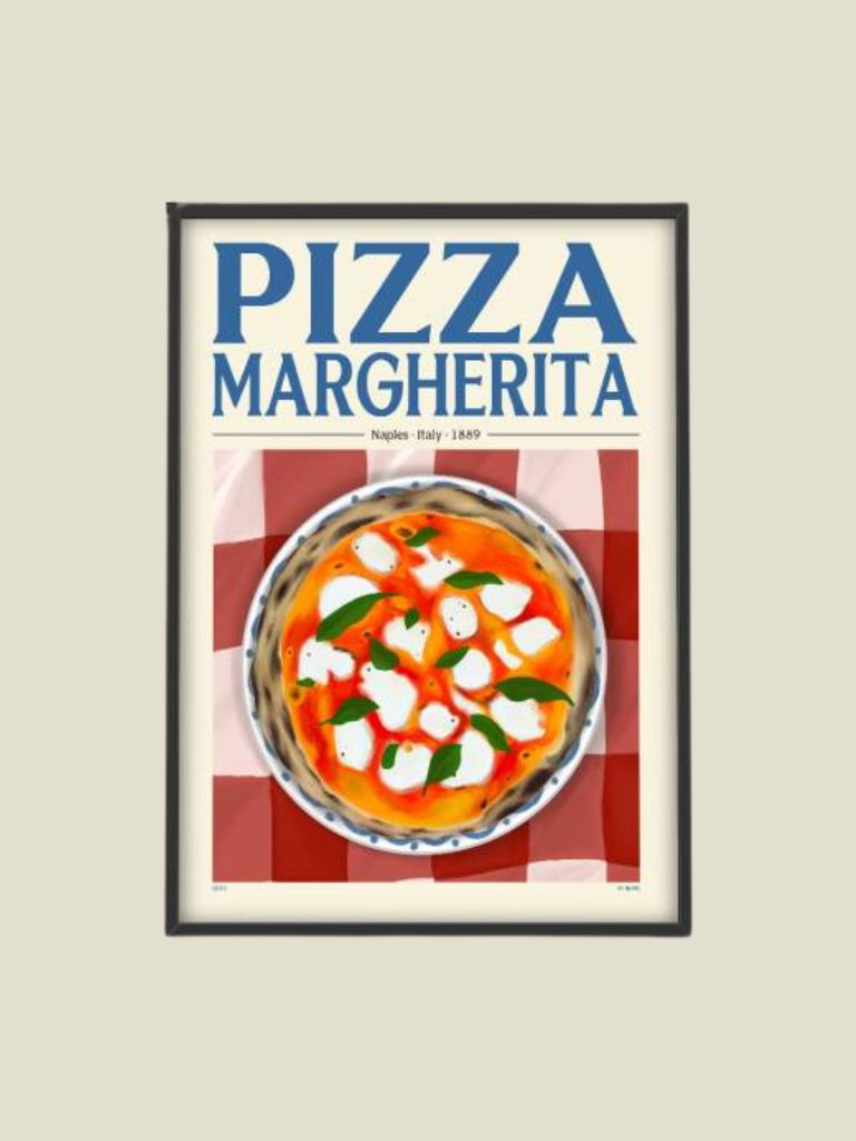 Poster Elin PK - Pizza Margherita