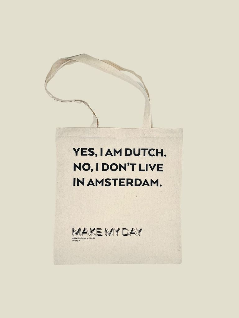 MMD Yes I'm Dutch Tote Bag Beige