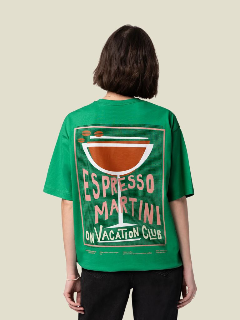 Tshirt Espresso Martini Mint Leaf