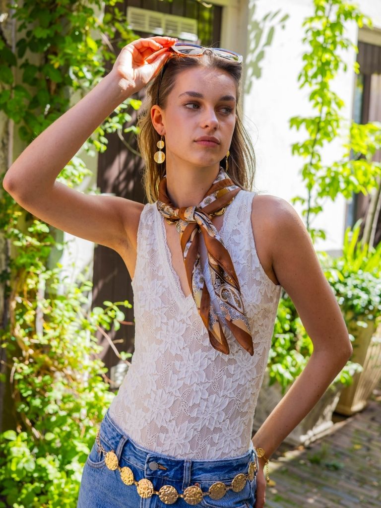 Body Brinn Beige Flowers