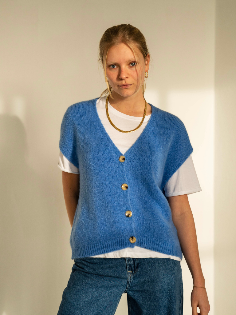 Waistcoat Emilija Blue