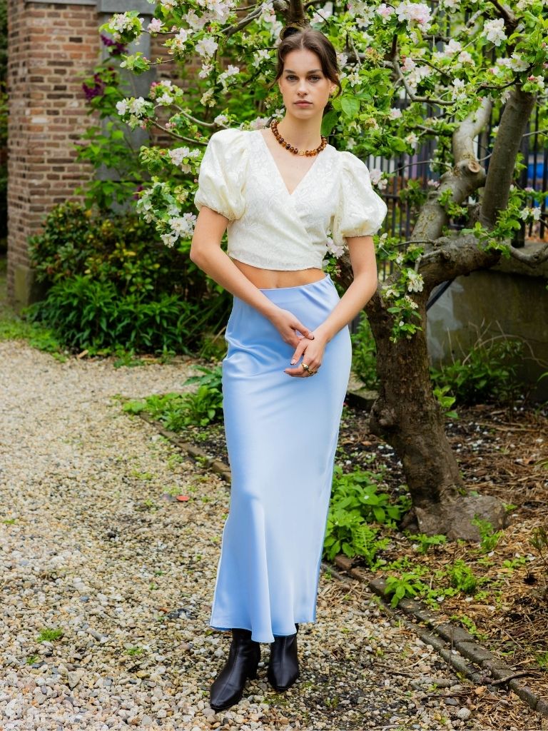 Skirt Laura Lavande