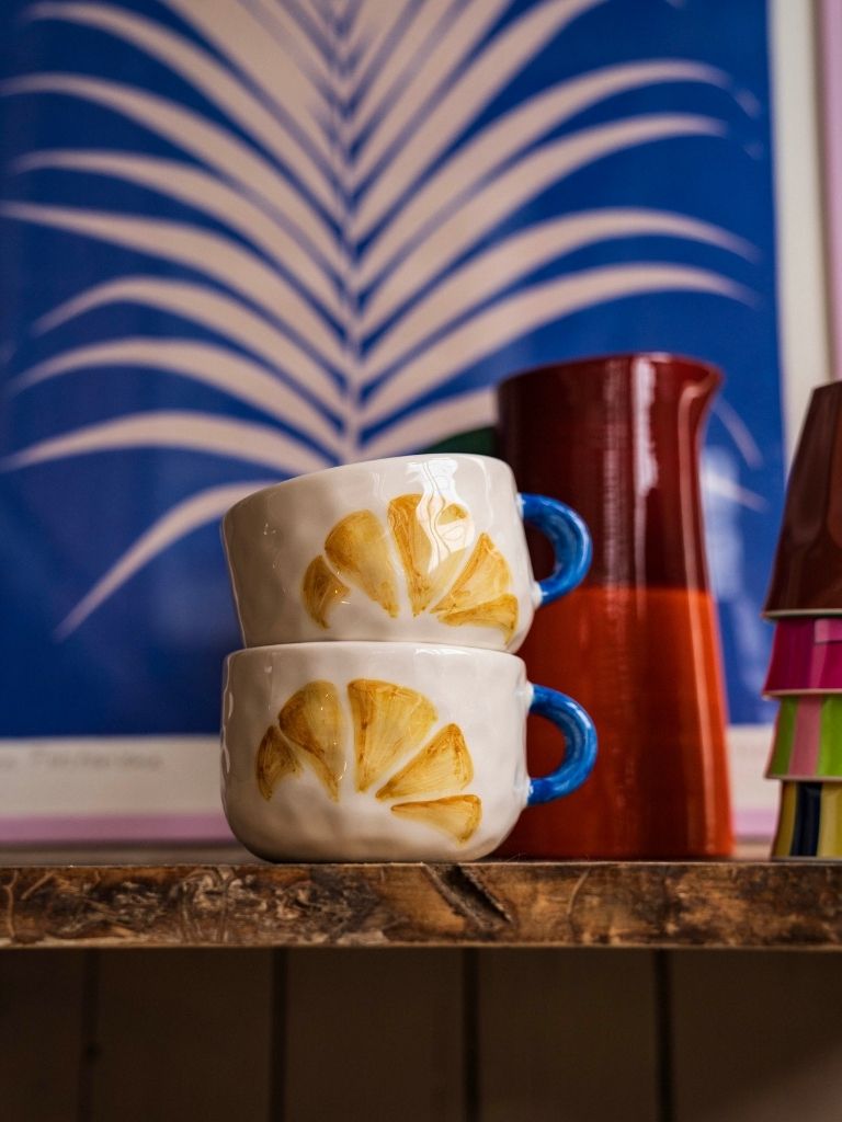 Cappuccino Mug Croissant