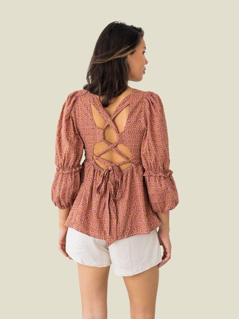Blouse Kee Rose Flowers