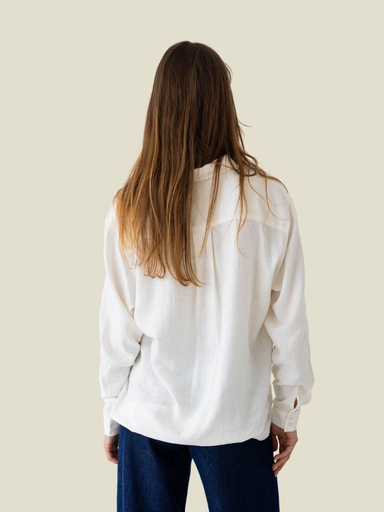 Blouse Linno LS Cloud Dancer