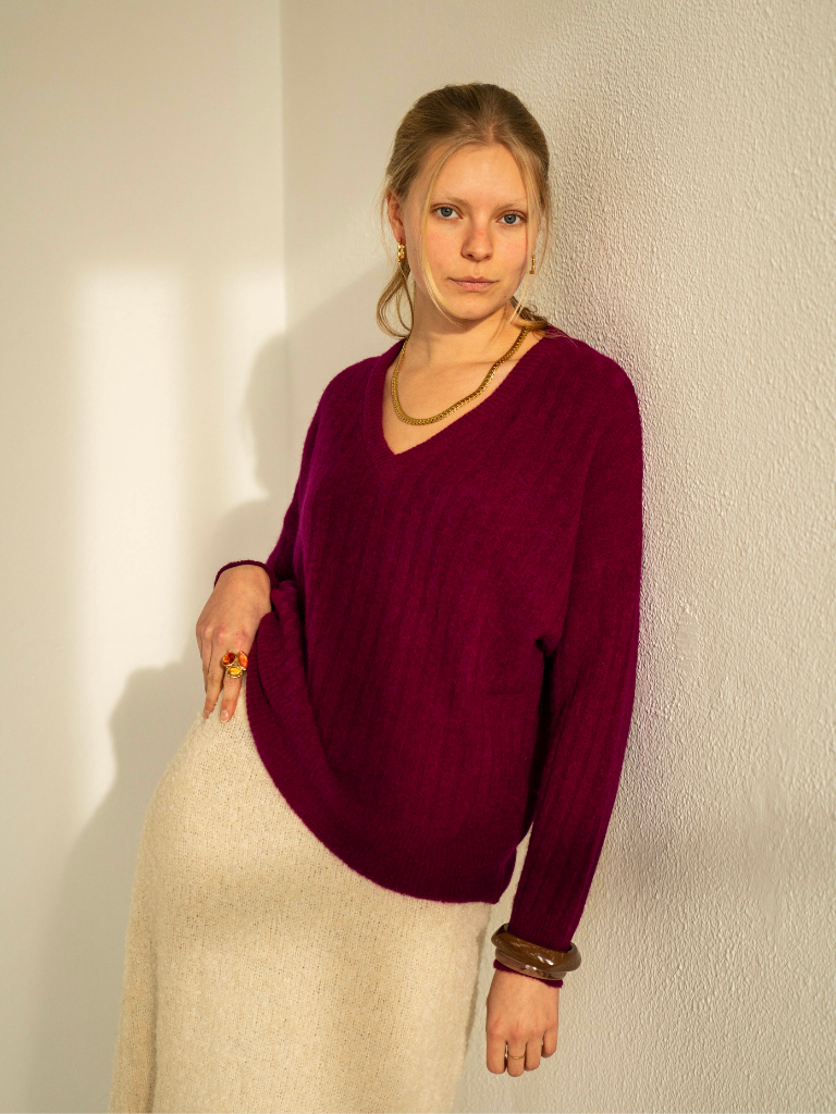 Pullover Noomie Plum