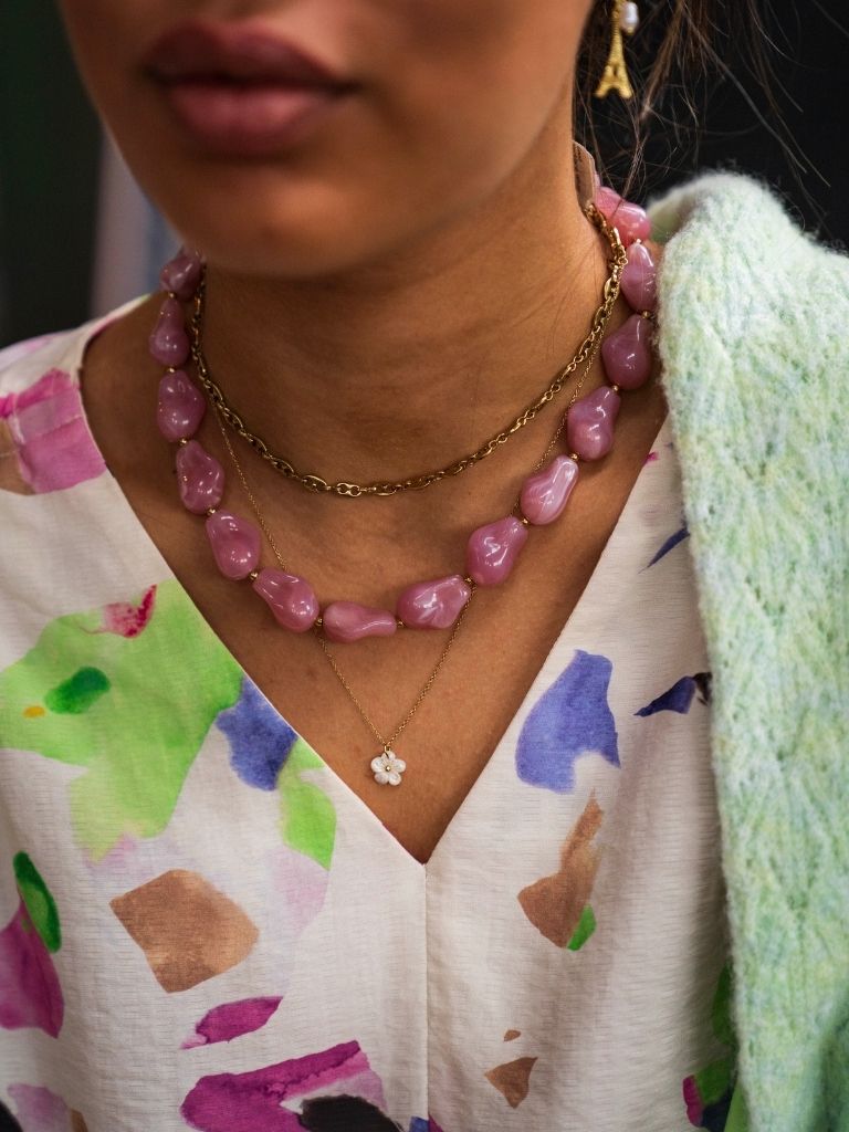 Necklace Can Connected Gold