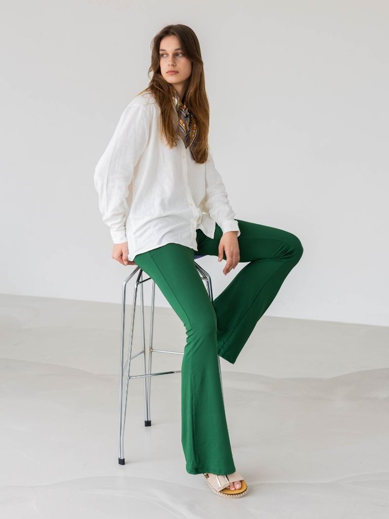Flared Legging Beril Vert