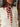 Scarf Valentina Wool Striped Red White