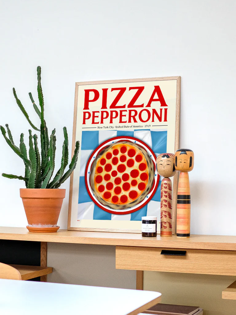 Poster - Pizza Pepperoni