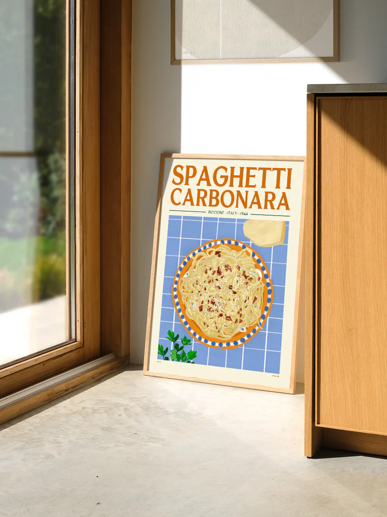 Poster - Spaghetti Carbonara