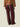Twill Pants Leroy Dark Brown Striped