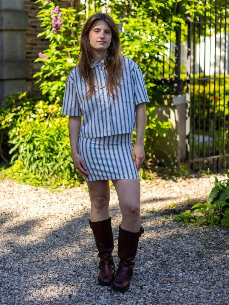 Blouse Dane Lila Stripe