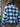 Pull Rabia Zip Check Blue