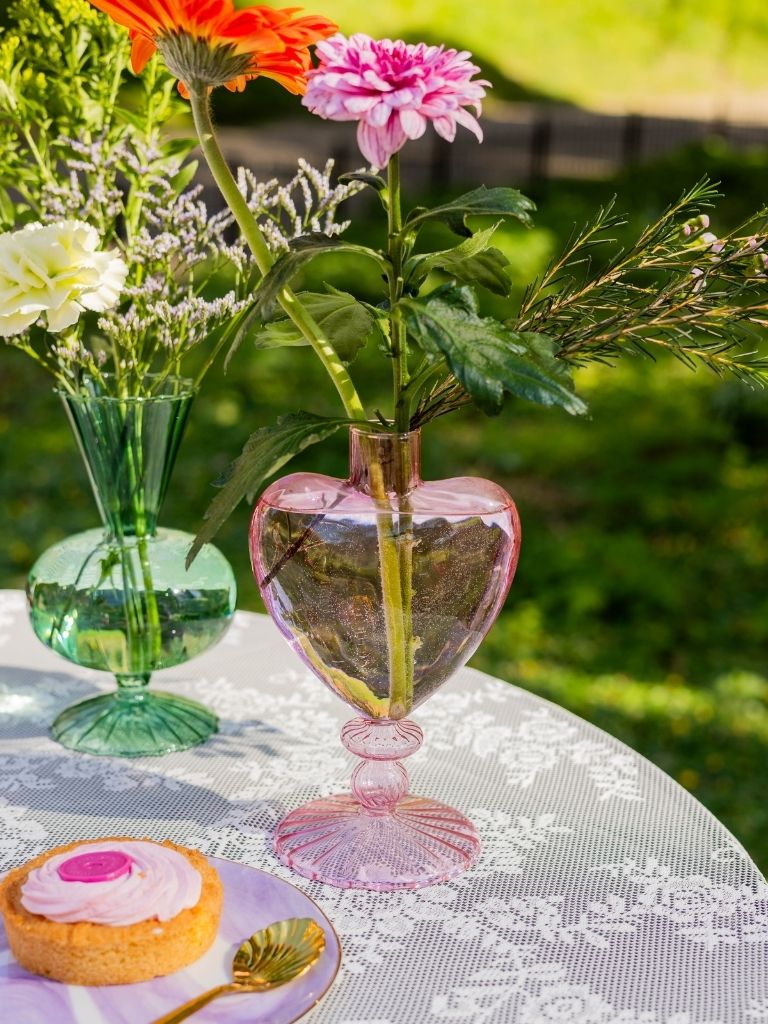 Candle Holder Rose Parfum