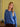 Cardigan Phari Wool Bleu