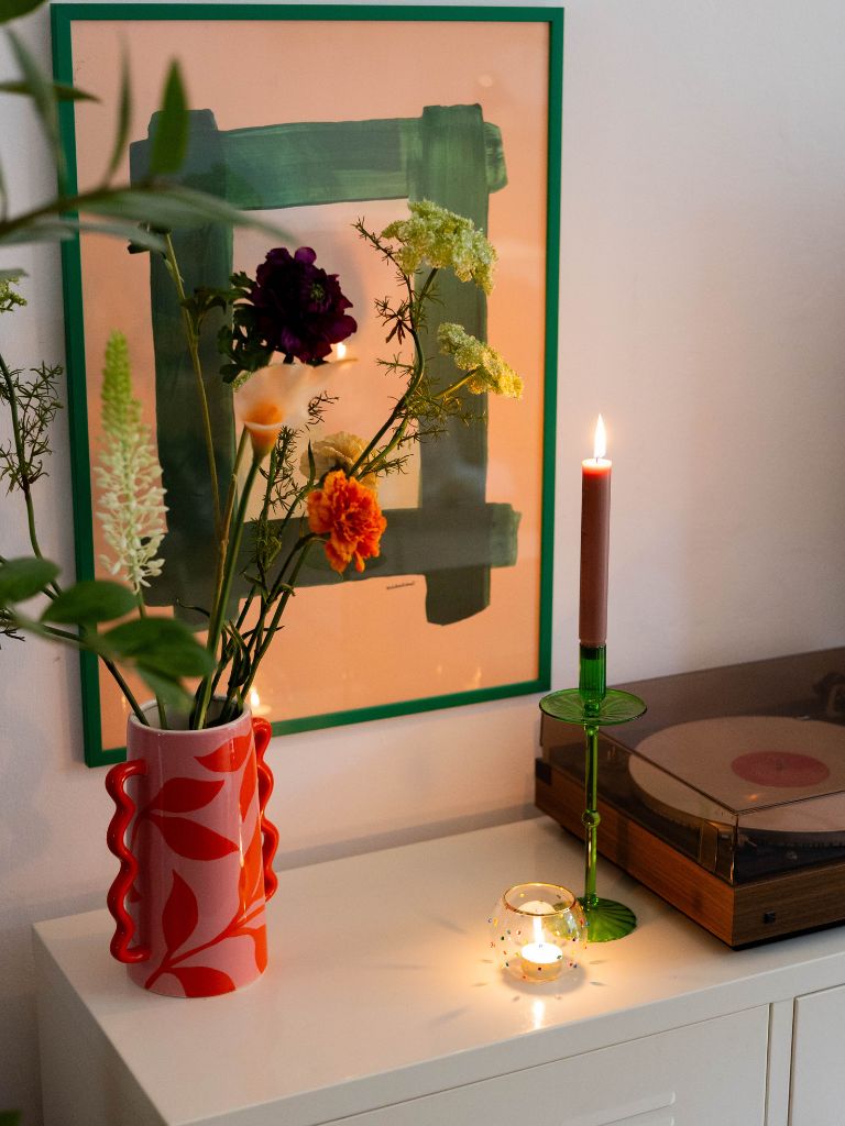 Vase Rodrigo Fuego Floral