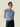 Tshirt Zaira Blue Embroidered Logo