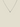 Necklace Clear Stone Silver