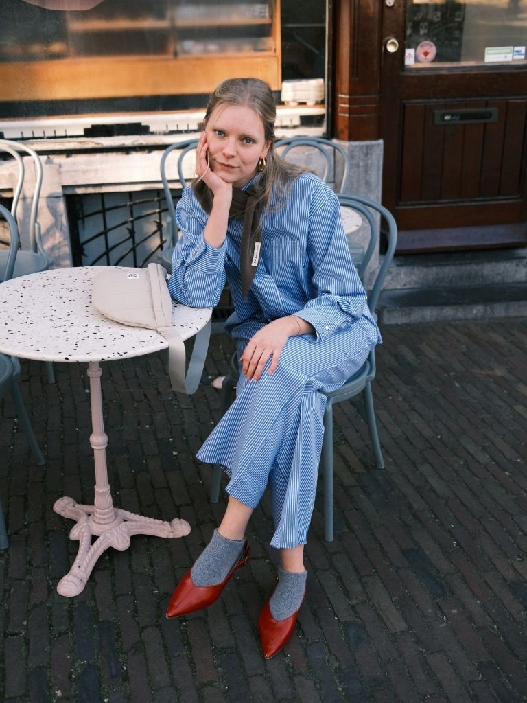 Jeans Kumi Blue Striped