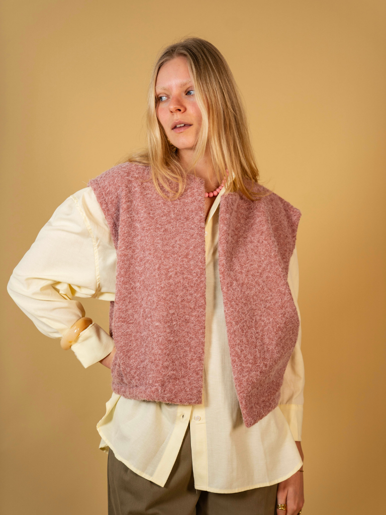 Waistcoat Elsina Pink
