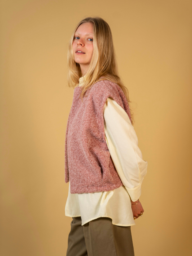 Waistcoat Elsina Pink
