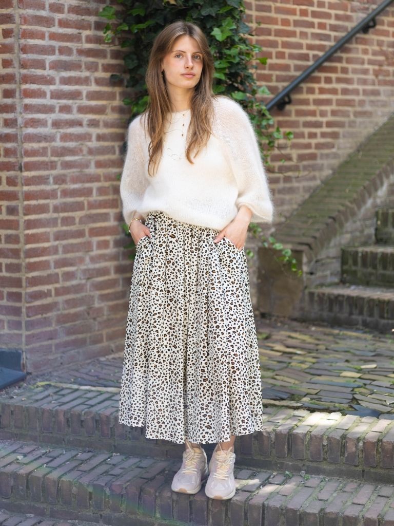 Skirt Megan Leopard