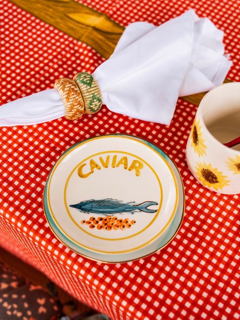 Wall Decoration Plate Caviar