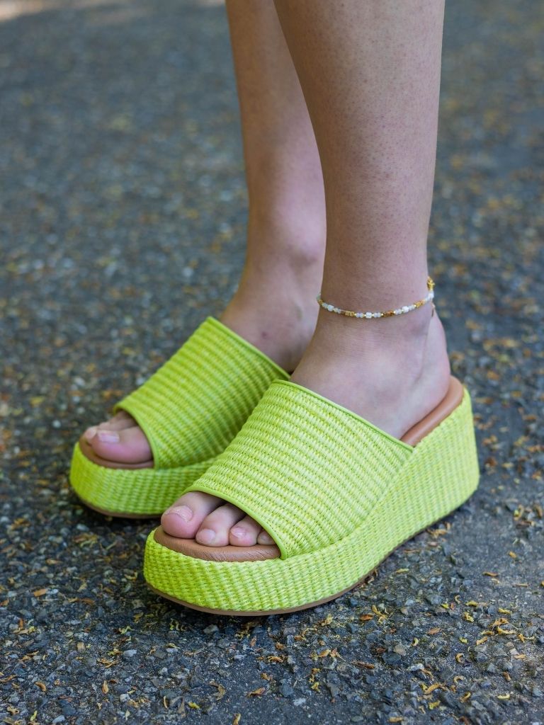 Sandals Zeyna Green