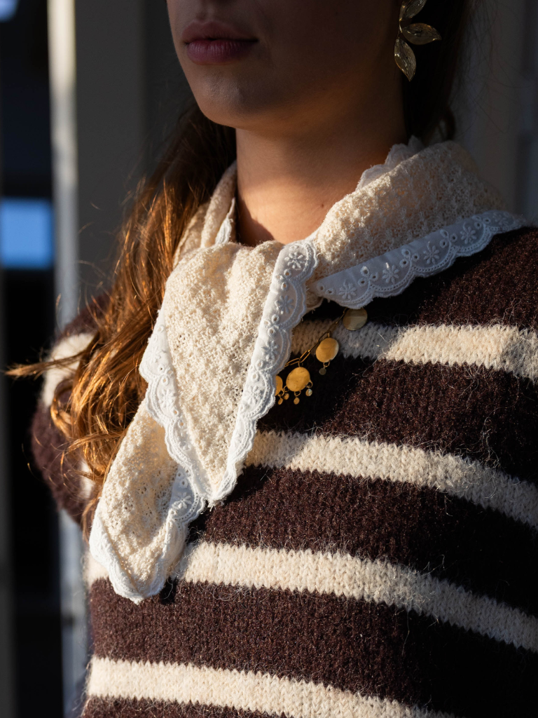 Scarf Kailey Lace Beige