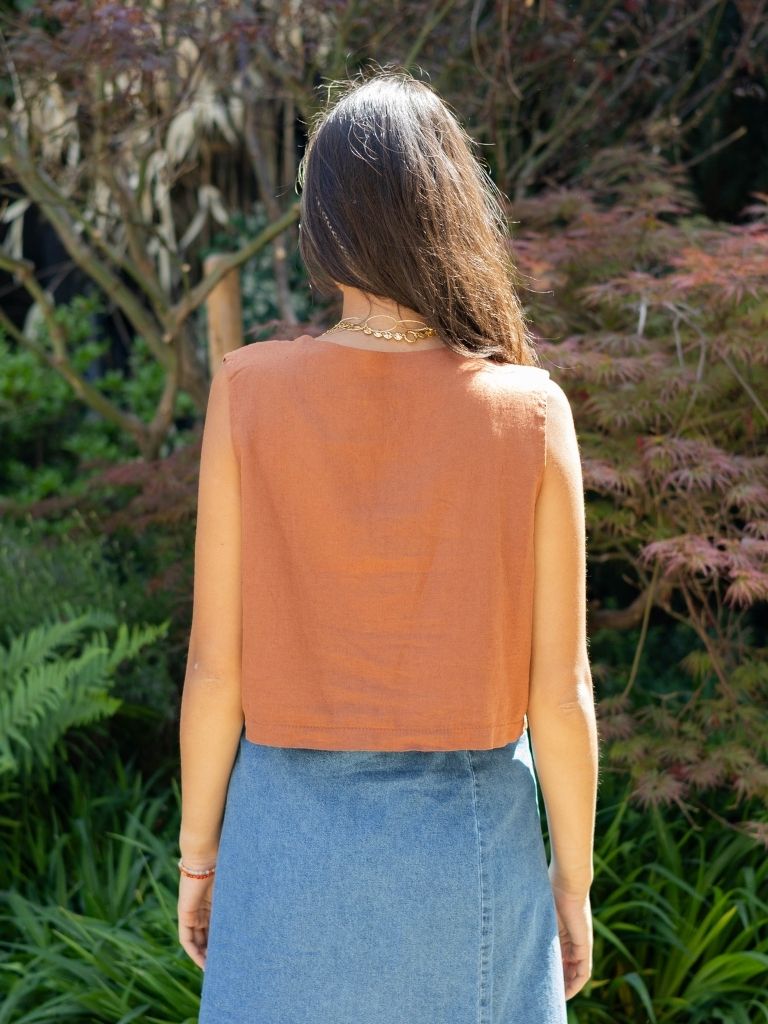 Waistcoat Top Britt Terra