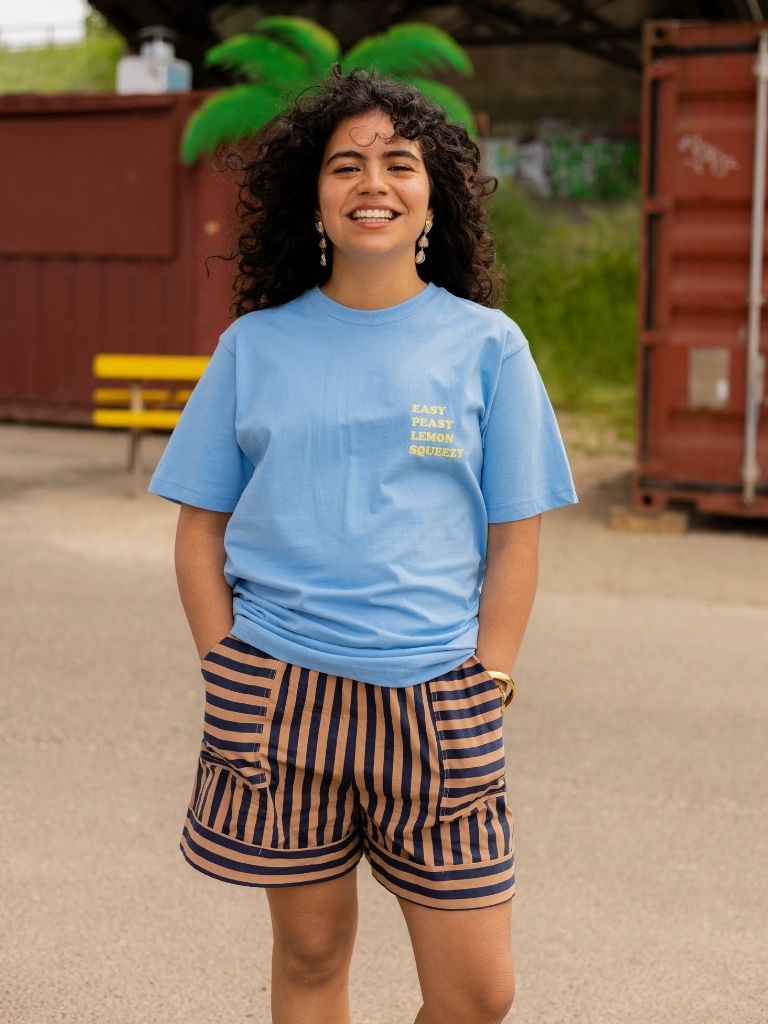 Tshirt Lemon Squeezy Blue