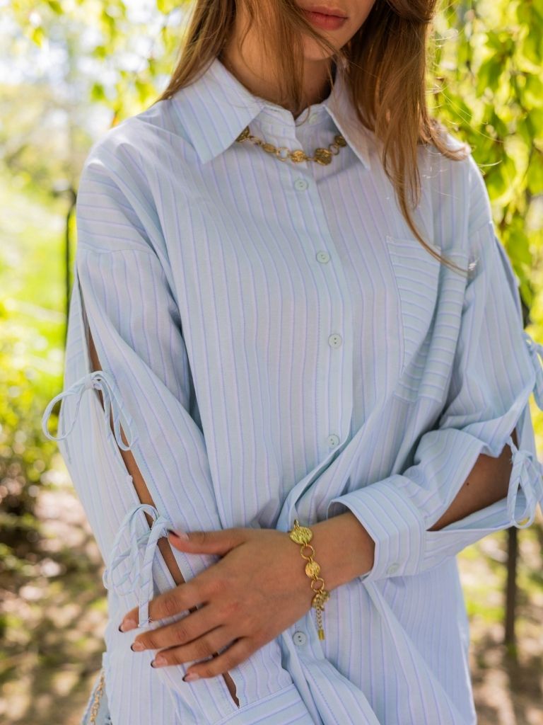 Blouse Lana LS Bow Sleeves