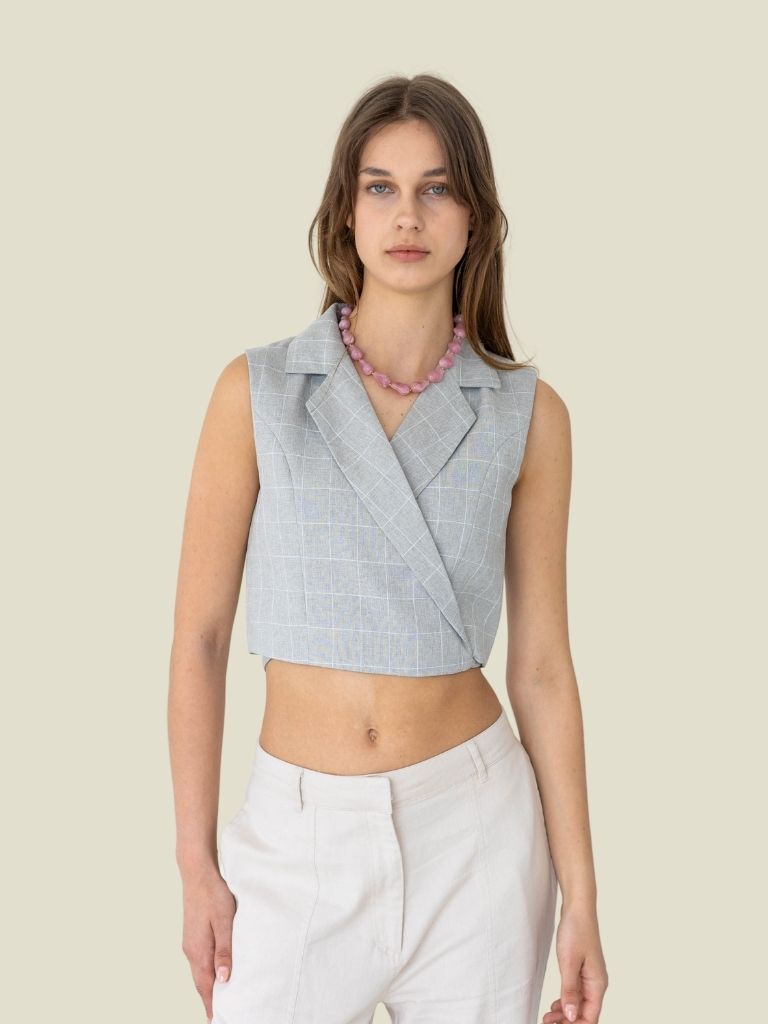 Gilet Louana Gray