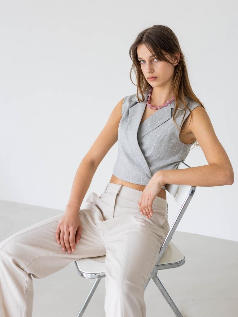 Gilet Louana Gray