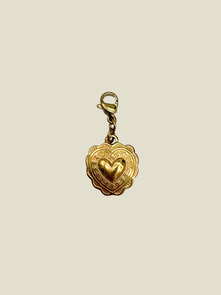 Pendant Vintage Heart Gold