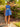 Dress Angela Bleu Electrique