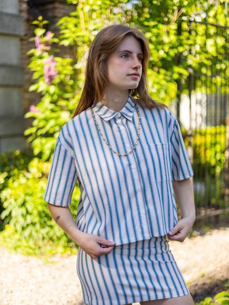 Blouse Dane Lila Stripe