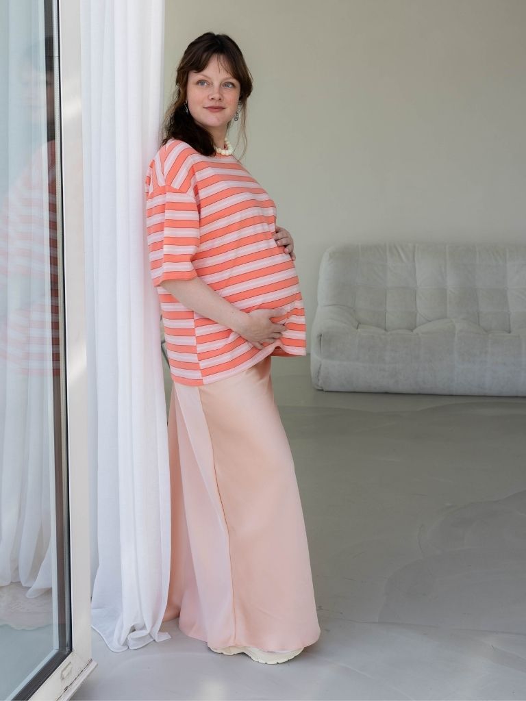 Tshirt Caressa Red Stripes