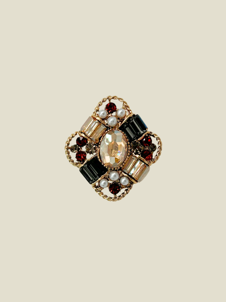 Broche Vintage Diamond Big