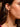 Funky Earrings (Set) Pearly Drop Chain Gold