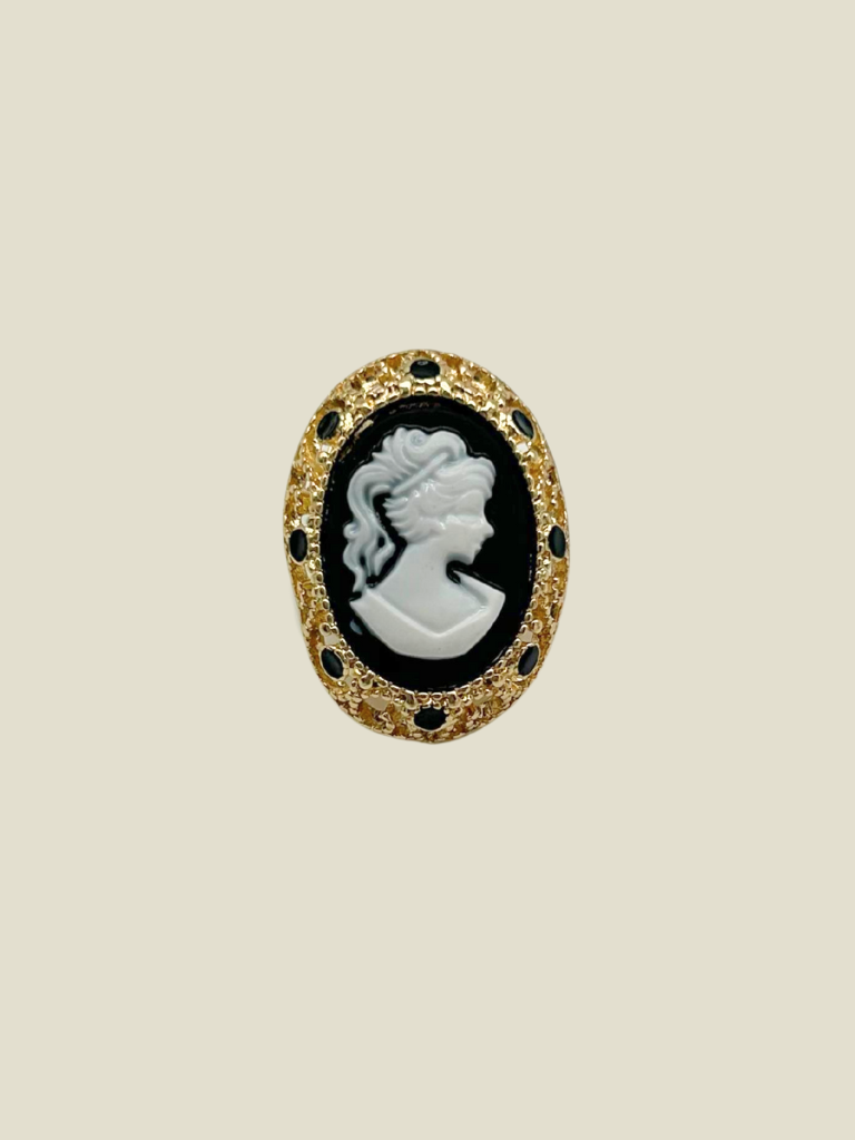 Broche Vintage Lady