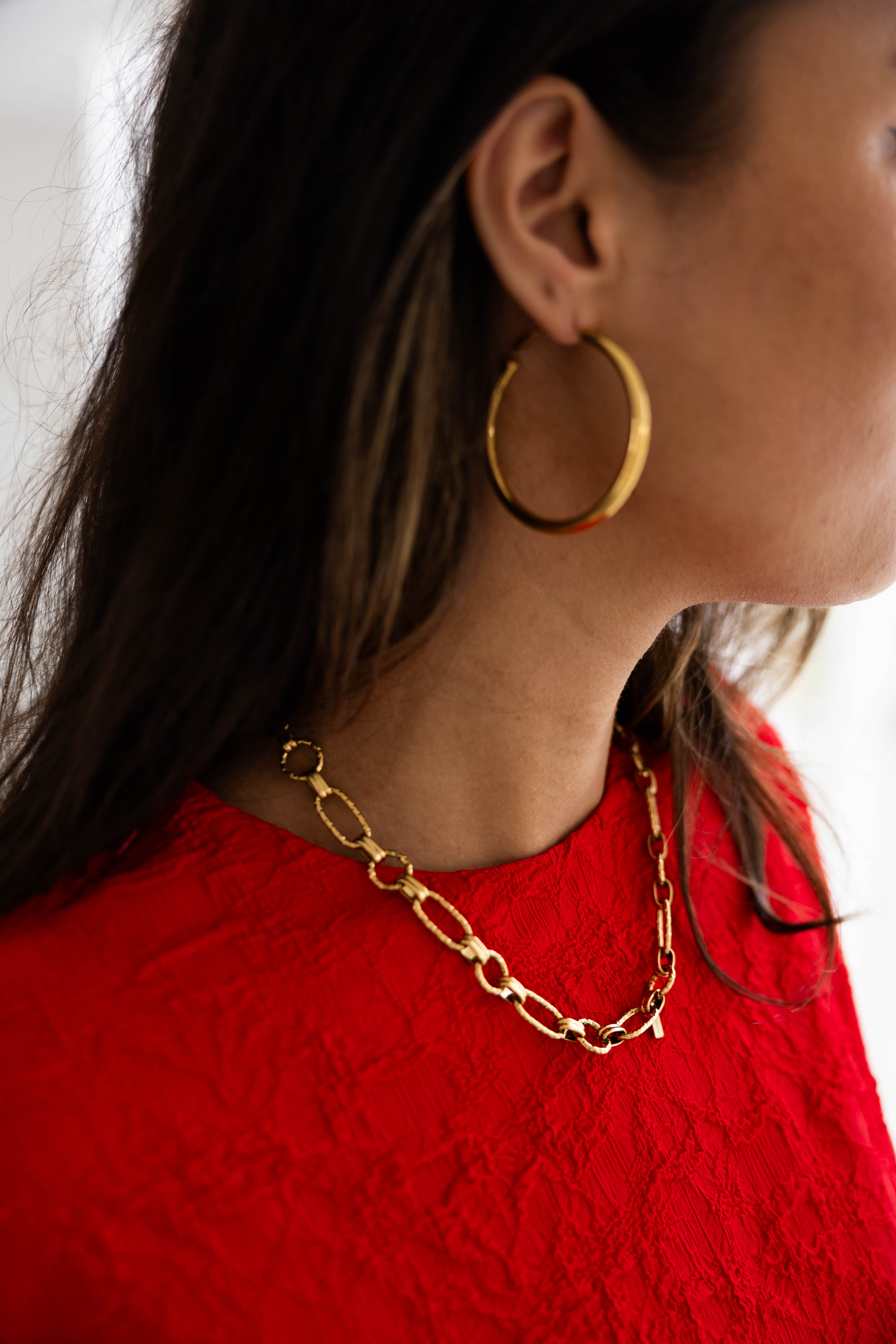 Necklace Gold Shackles