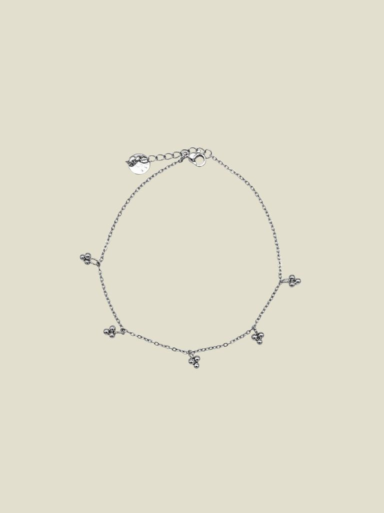 Anklet Tiny Bells Silver