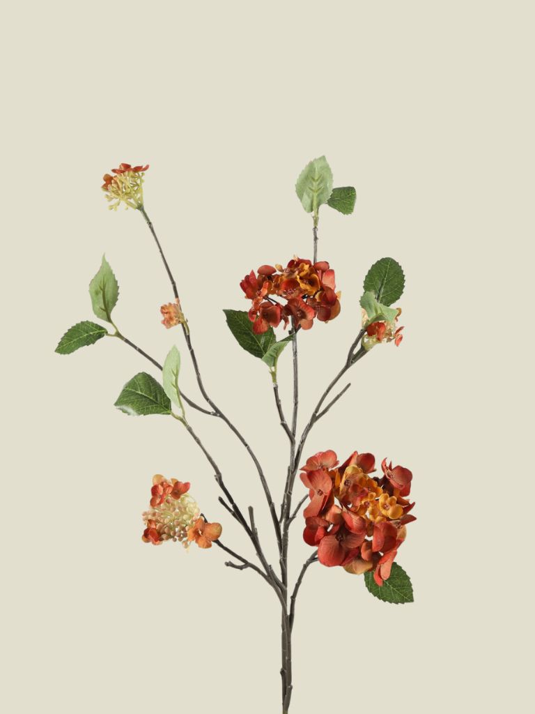 Art Flower Mini Hydrangea Spray