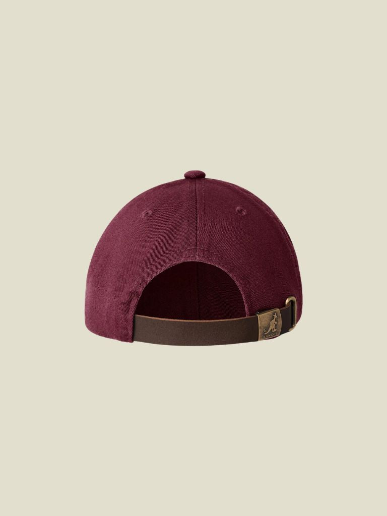 Baseball Cap Washed Cordovan