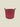 Seagrass baskets with handles Raspberry