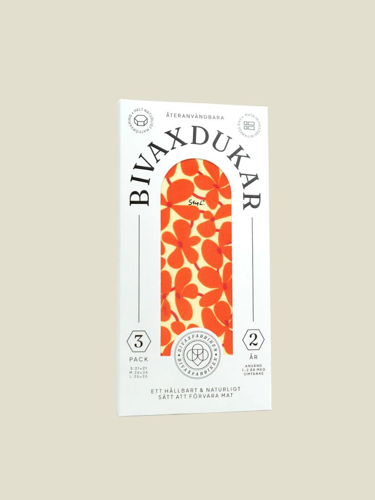 Beeswax Foodwraps 3-pack Ballet By Stig