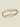 Chain Belt Gold Flowers